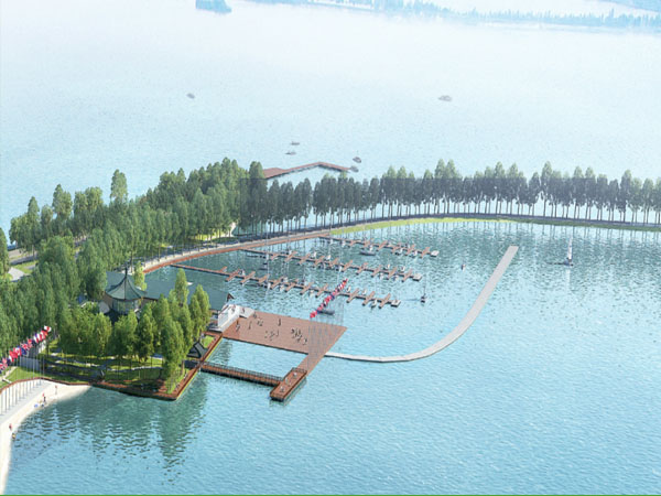 2019年第七届军人运动会帆船比赛水域港池清淤